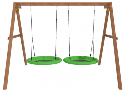 Качели детские Р911-30, коричневый. Фото №4