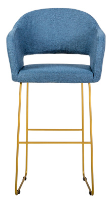 Кресло Бар Oscar БлюАрт/ЛинкЗолот. Фото №4