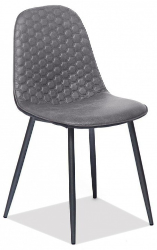 Стул  STORM (mod. 807) металл/вельвет, 46 х 53 х 87 х 49 см, серый/антрацит, G062-40 (поставляется по 4 шт) фото Стул  STORM (mod. 807) металл/вельвет, 46 х 53 х 87 х 49 см, серый/антрацит, G062-40 (поставляется по 4 шт). Фото №1