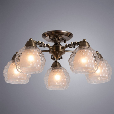 Потолочная люстра Arte Lamp Malina A7695PL-5AB фото Потолочная люстра Arte Lamp Malina A7695PL-5AB. Фото №2