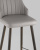Стул барный Коналл экокожа серый фото Стул барный Коналл экокожа серый. Фото №9