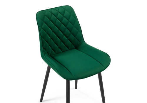 Стул Седа ромб зеленый / черный. Фото №4