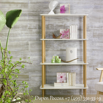 Стеллаж DUPEN SH-900 Белый полуматовый. Фото №3