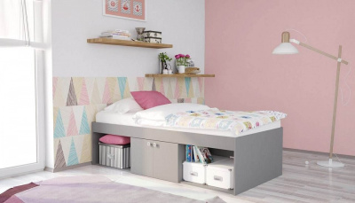 Кровать Polini Kids Simple, серый фото Кровать Polini Kids Simple, серый. Фото №5