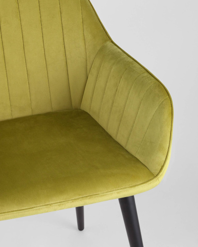 Кресло Кристи оливковое. Фото №10