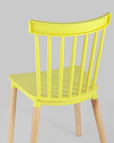 Стул Field пластик желтый. Фото №8