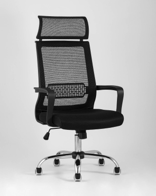 Кресло офисное TopChairs Style черное фото Кресло офисное TopChairs Style черное. Фото №3