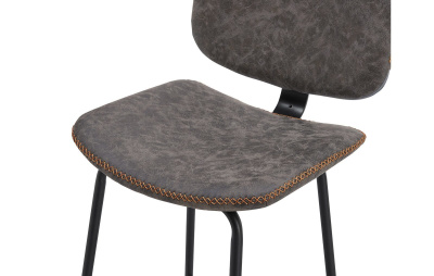 Стул барный CQ-5397 серый 2089. Фото