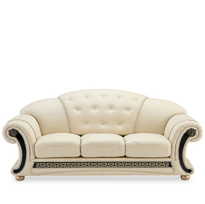 Диван Versace 3-х местный белый. Фото