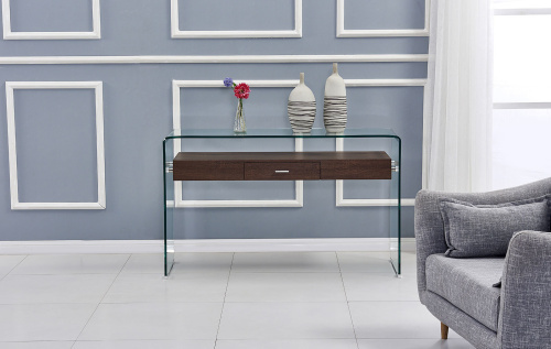 Консоль F-GW709 прозрачный/коричневый. Фото №14