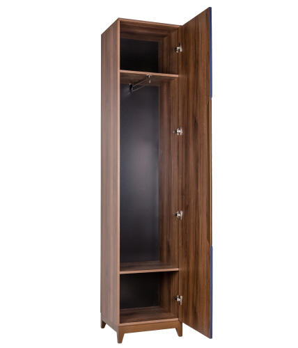 Шкаф одностворчатый универсальный Сканди 60 см Сапфир. Фото №6