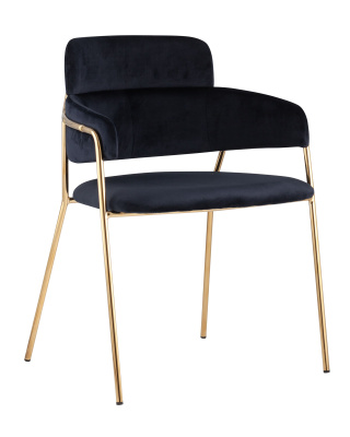 Стул Полин темно-синий фото Стул Полин темно-синий. Фото №2