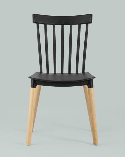 Стул Field пластик черный. Фото №5