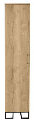 Шкаф одностворчатый Loft 45 см Дуб Натур. Фото