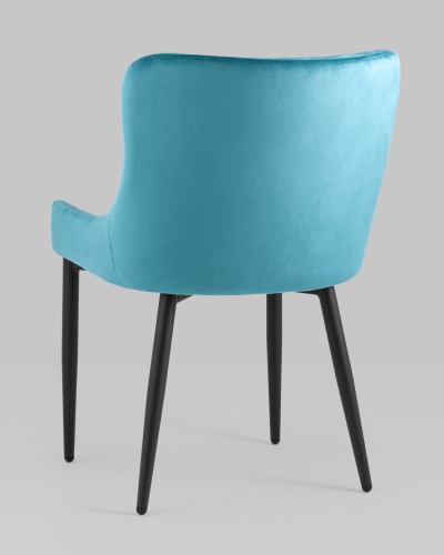 Стул Ститч велюр темно-бирюзовый. Фото №7