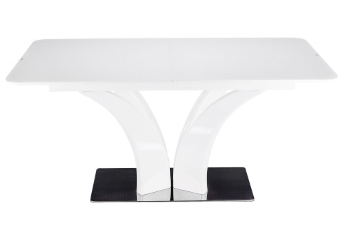 Стол стеклянный Horns 140 super white. Фото №3