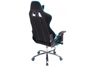 Стул Kano 1 light blue / black фото Стул Kano 1 light blue / black. Фото №5