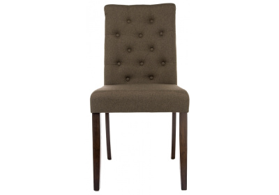 Стул деревянный Amelia dark walnut / fabric brown фото Стул деревянный Amelia dark walnut / fabric brown. Фото №5