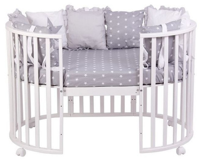 Кроватка Polini Kids Simple 930, белый. Фото