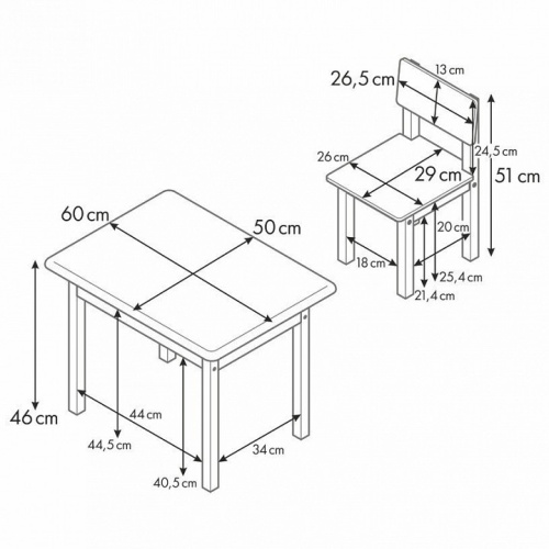 Набор для детской Polini Kids Малышарики 105 S, белый фото Набор для детской Polini Kids Малышарики 105 S, белый. Фото №10