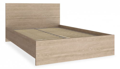 кровать 2000*1400 без накладки МДФ Анастасия АН-20К дуб роше. Фото №1