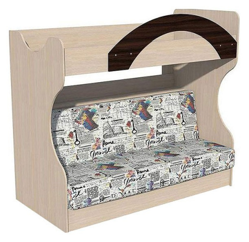 Кровать двухъярусная Рико НМ 037.43. Фото №1