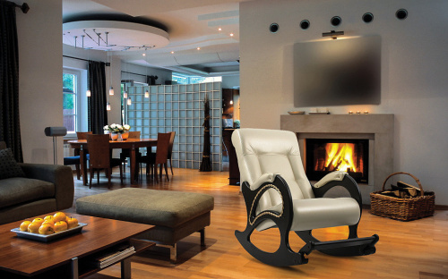 Кресло-качалка с подножкой Модель 44. Фото №6