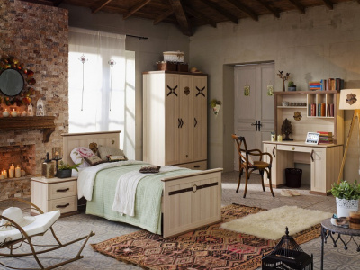 Трехстворчатый шкаф Cilek Royal 20.09.1002.00. Фото