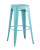 Стул барный TOLIX голубой матовый фото Стул барный TOLIX голубой матовый. Фото №2