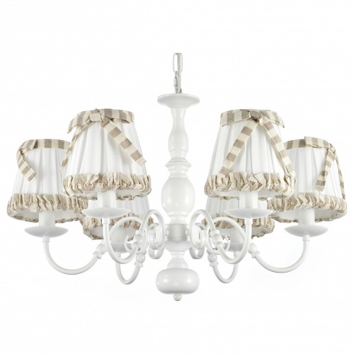 Подвесная люстра Arti Lampadari Formello Formello E 1.1.6 W фото Подвесная люстра Arti Lampadari Formello Formello E 1.1.6 W. Фото №1