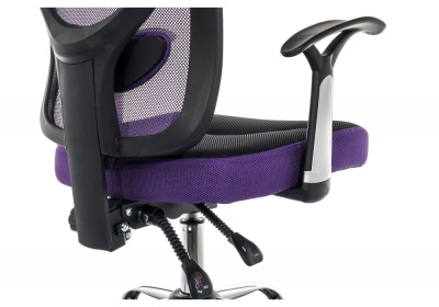 Компьютерное кресло Lody 1 фиолетовое / черное. Фото