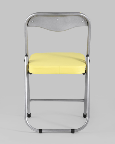 Стул складной ДЖОН металлик, желтый. Фото №6