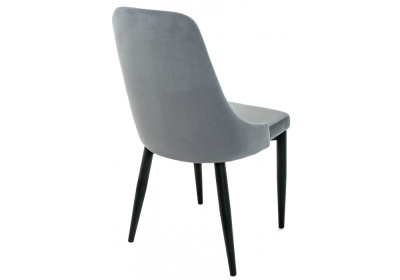 Стул Kora gray / black фото Стул Kora gray / black. Фото №3