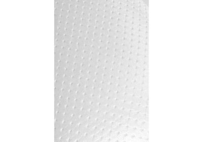 Банкетка Лусте черная / кожзам белый пунто. Фото №5