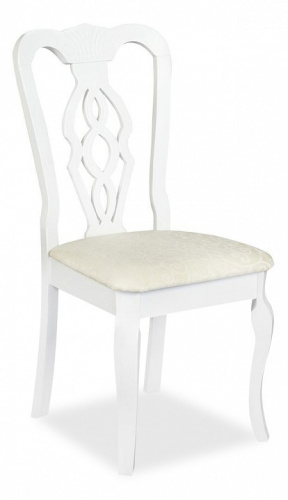 Стул - Афродита/ Aphrodite дерево гевея, 46х54х99см, pure white (белый 2-1) (поставляется только по 2 шт). Фото №1