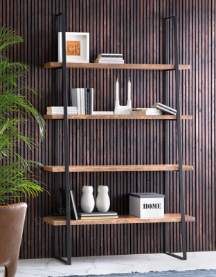 Стеллаж DUPEN SH-100 Карамель NAYRA фото Стеллаж DUPEN SH-100 Карамель NAYRA. Фото №2