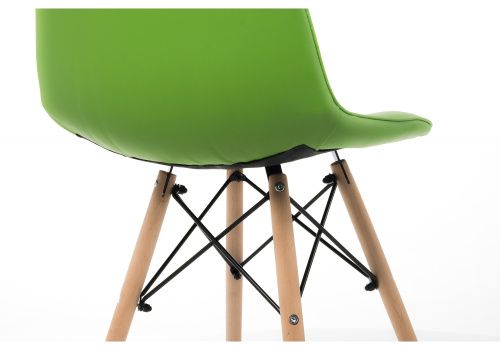 Стул деревянный Kvadro green. Фото №7