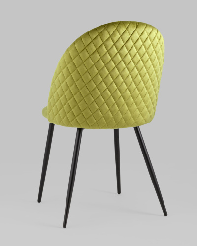 Стул Lilly велюр фисташковый. Фото №7