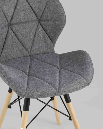 Стул Бон рогожка темно-серый. Фото №9