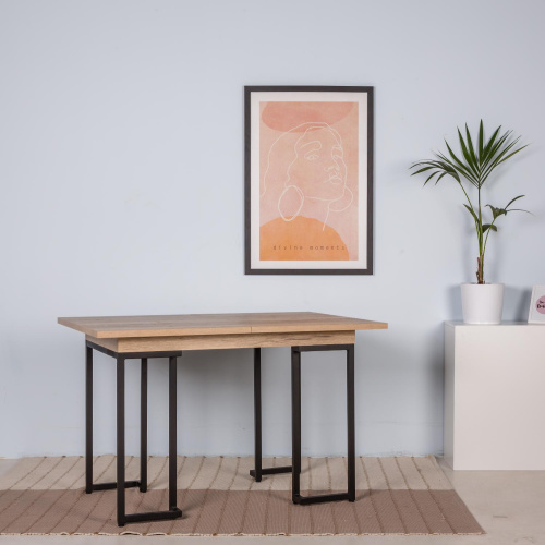 Стол раскладной обеденный Loft 120 Дуб натур. Фото №8