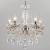 Потолочная люстра Eurosvet Teodore 10103/5 античная бронза/прозрачный хрусталь Strotskis фото Потолочная люстра Eurosvet Teodore 10103/5 античная бронза/прозрачный хрусталь Strotskis. Фото №1