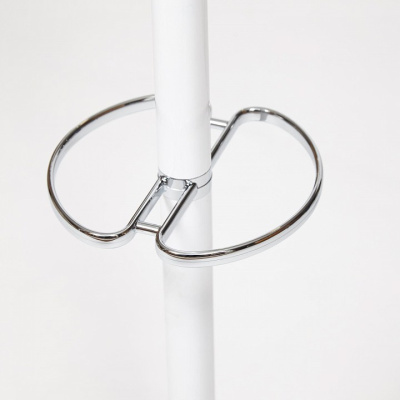 Вешалка XY-029 белый глянец (glossy white). Фото