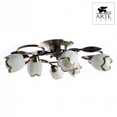 Потолочная люстра Arte Lamp Perce A6061PL-6AB фото Потолочная люстра Arte Lamp Perce A6061PL-6AB. Фото №2