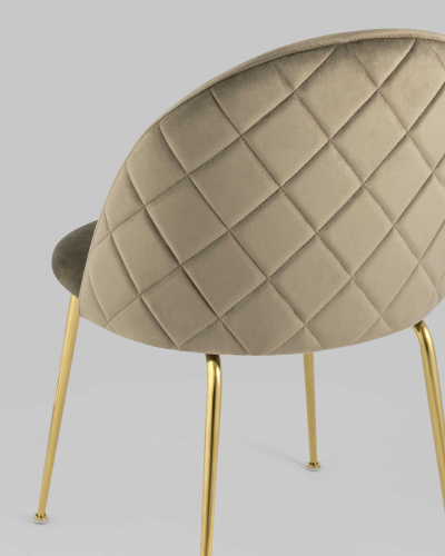 Стул Mystere Gold, коричневый фото Стул Mystere Gold, коричневый. Фото №8