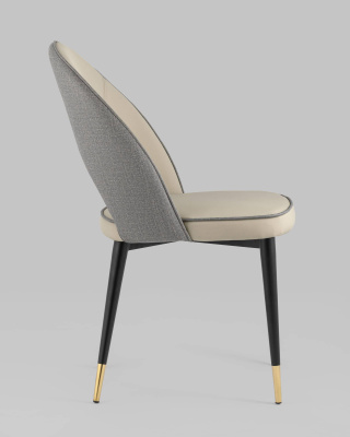 Стул Сохо экокожа серый. Фото