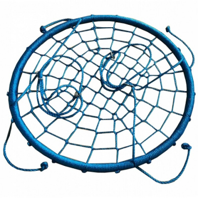 Качели детские гнездо 403422, синий. Фото №4