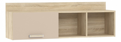 Акварель НМ 011.38-01 М1 Полка Капучино, Дуб Сонома. Фото №1