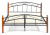 Кровать AT-8077 Wood slat base дерево гевея/металл, 160*200 см (Queen bed), красный дуб/черный фото Кровать AT-8077 Wood slat base дерево гевея/металл, 160*200 см (Queen bed), красный дуб/черный. Фото №2