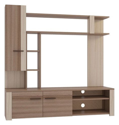 Милана Мини-стенка ясень шимо т./ясень шимо с.. Фото №1