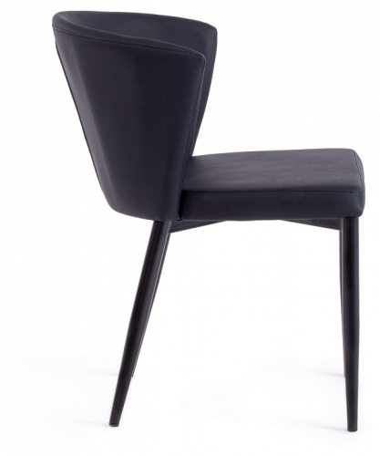 Стул AMY ( mod 09)  металл, PU, 57x52.5x75, черный (поставляется по 2 шт). Фото №2